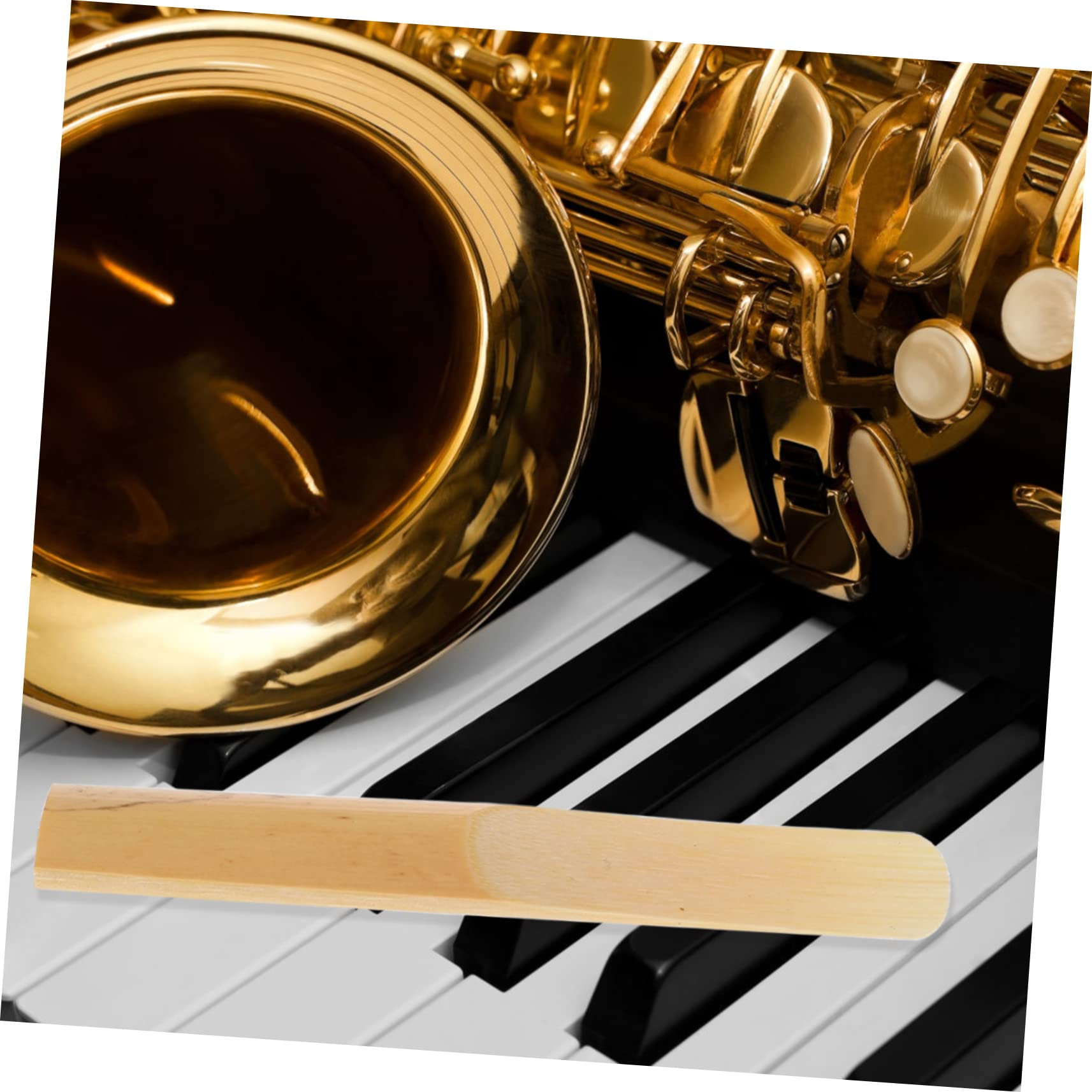 ifundom 50pezzi Ance Per Clarinetto Professionali Alta Vibrazione e Da Durezza Per Musicisti e Principianti Accessori Per Strumenti Musicali