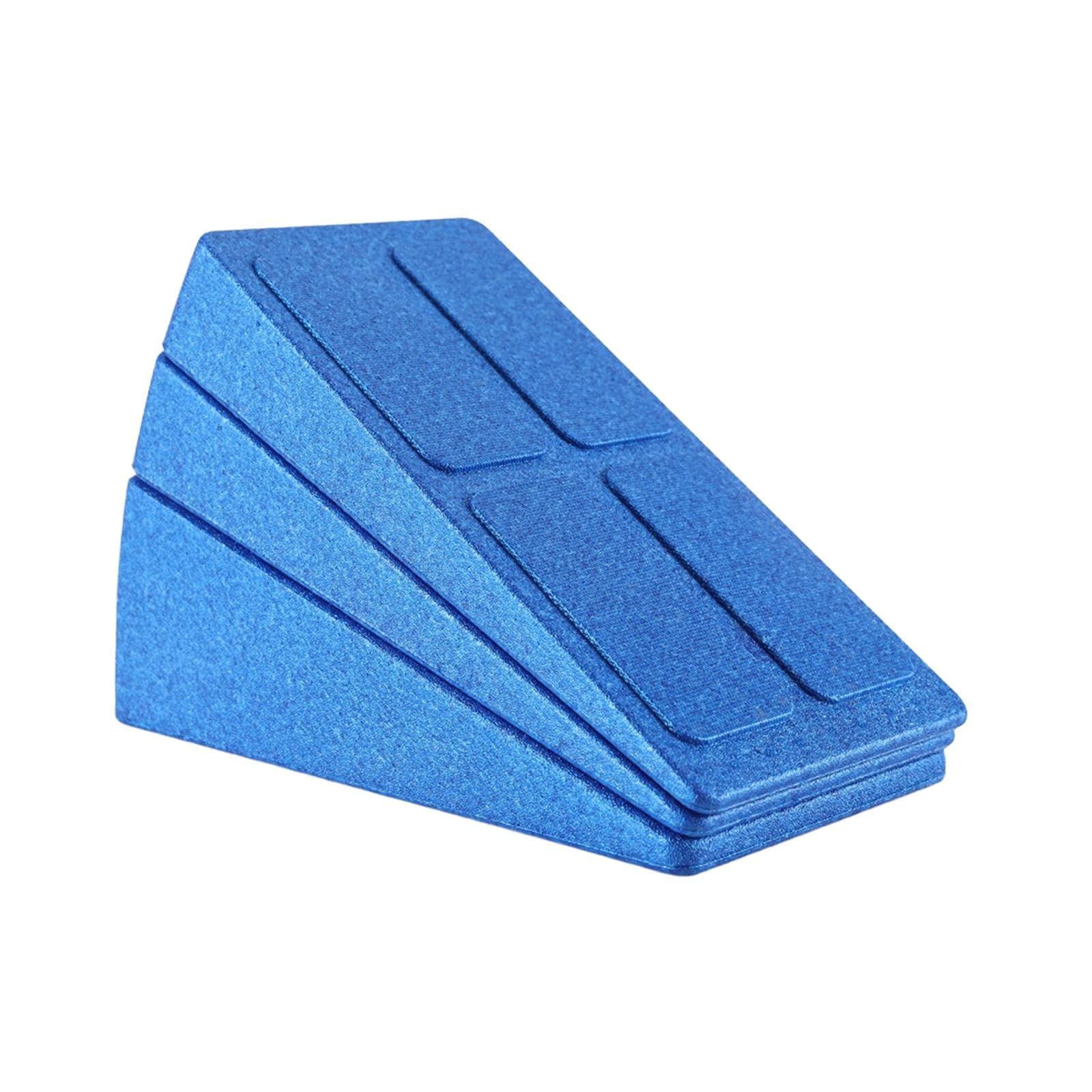 BNF® 3X Squat Wedge Block Professional Slant Board for Home Gym Women Men Workout Blue-Sports, Fitness & Outdoors/Exercise & Fitness/Yoga/Wedges