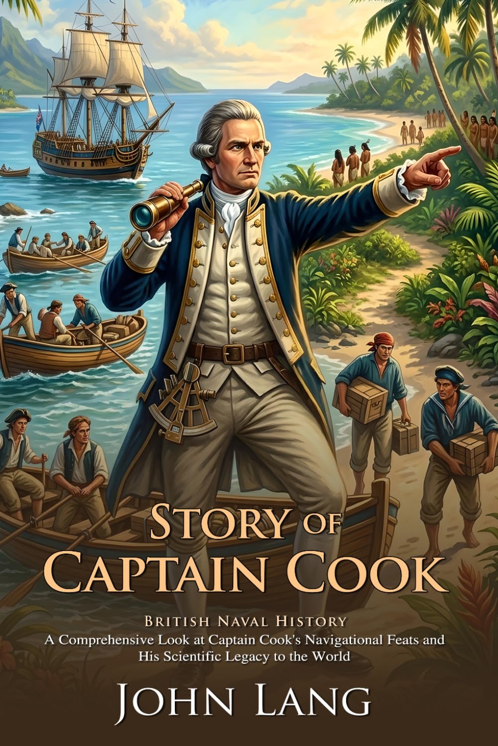 The Story of Captain Cook: Epic Maritime Adventures and Pacific Explorations: Fully Illustrated Edition with Author Biography and Commentary
