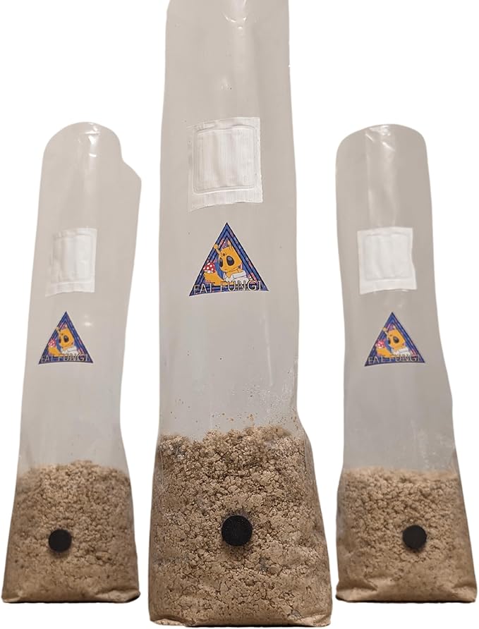 PF Tek Bag Easy Mushroom Grow Kit - Just Add Spores! Like Magic - Self Healing Injection Port - Inject and Forget!