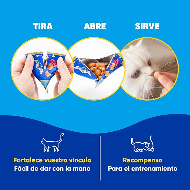 Foto 4 de 6 de INABA Churu Fun Bites Gatos - Alimento de Pollo y Calabaza