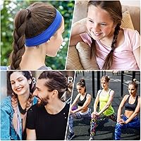 Vista 7 de Anezus 250 ligas elásticas negras para el cabello pequeñas, bandas elásticas para el cabello pequeño, accesorios para coletas para mujeres, niñas