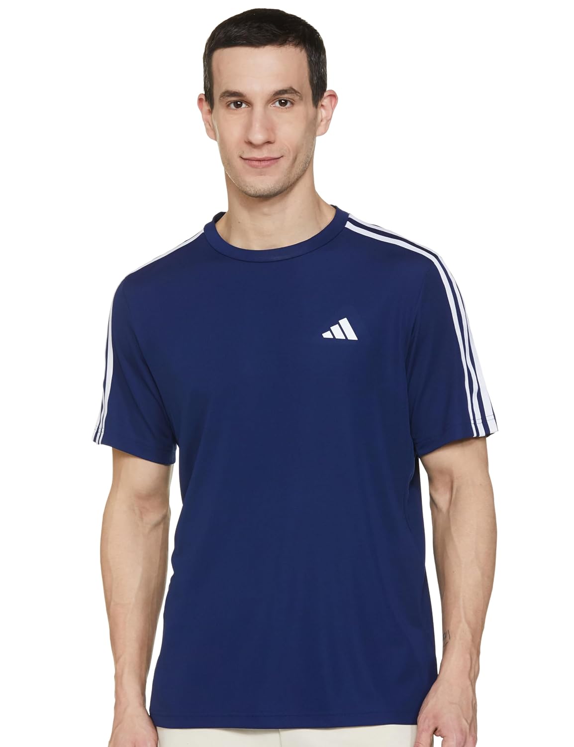 adidas Men’s Striped Regular Fit T-Shirt