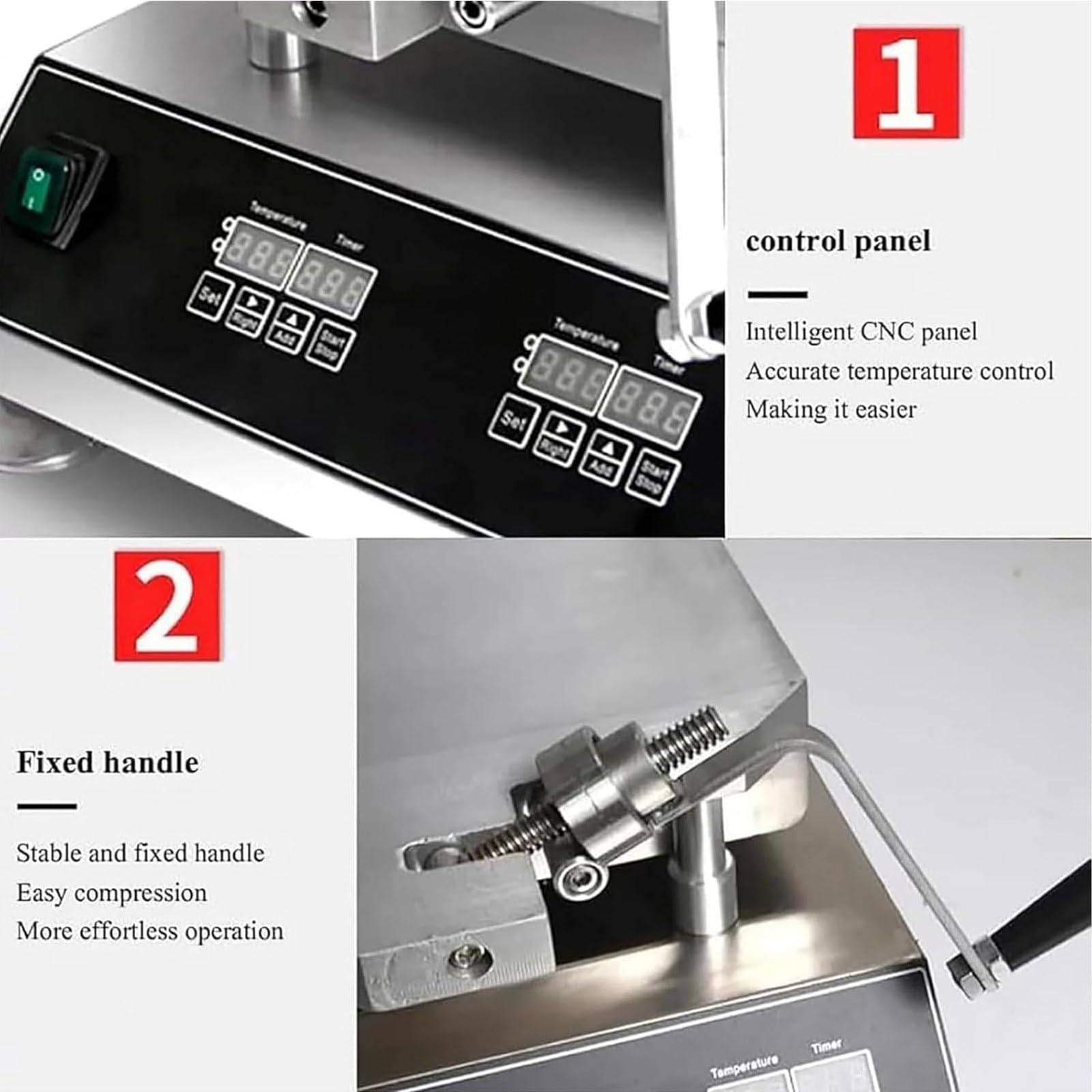 Macchina per Tako Senbei di Gamberi Macchina Automatica per Biscotti di Pesce da 2800W,Regolabile da 50 a 299°C,Macchina per crêpe per Uso Domestico E Commerciale