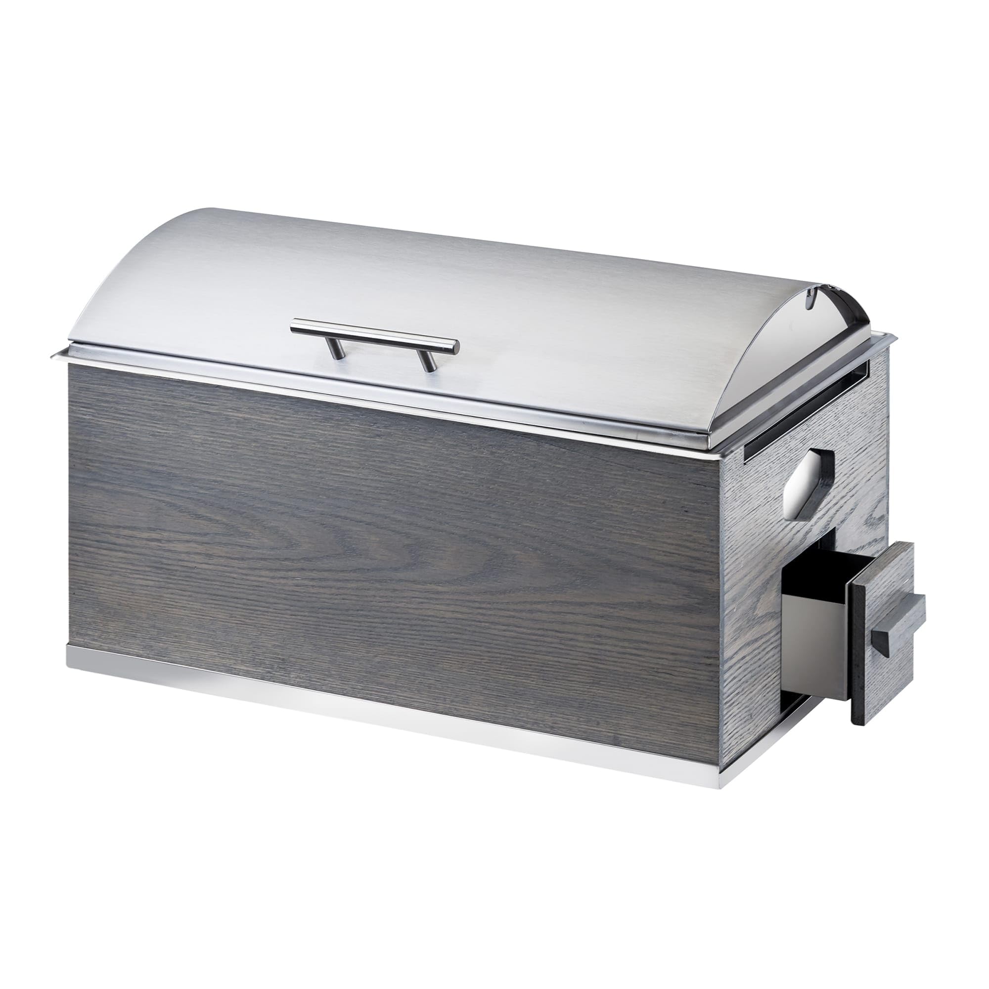 Ashwood Collection by CAL-MIL – 8 QT, 8.0 quarts, Wood, Gray/Silver, Model 3828-83