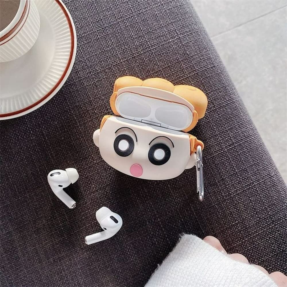 クリアAirPods Proケース　ひまわり　カラビナ付 Amazon.co.jp: 野原ひまわり クレヨンしんちゃん 『第1.2.3世代