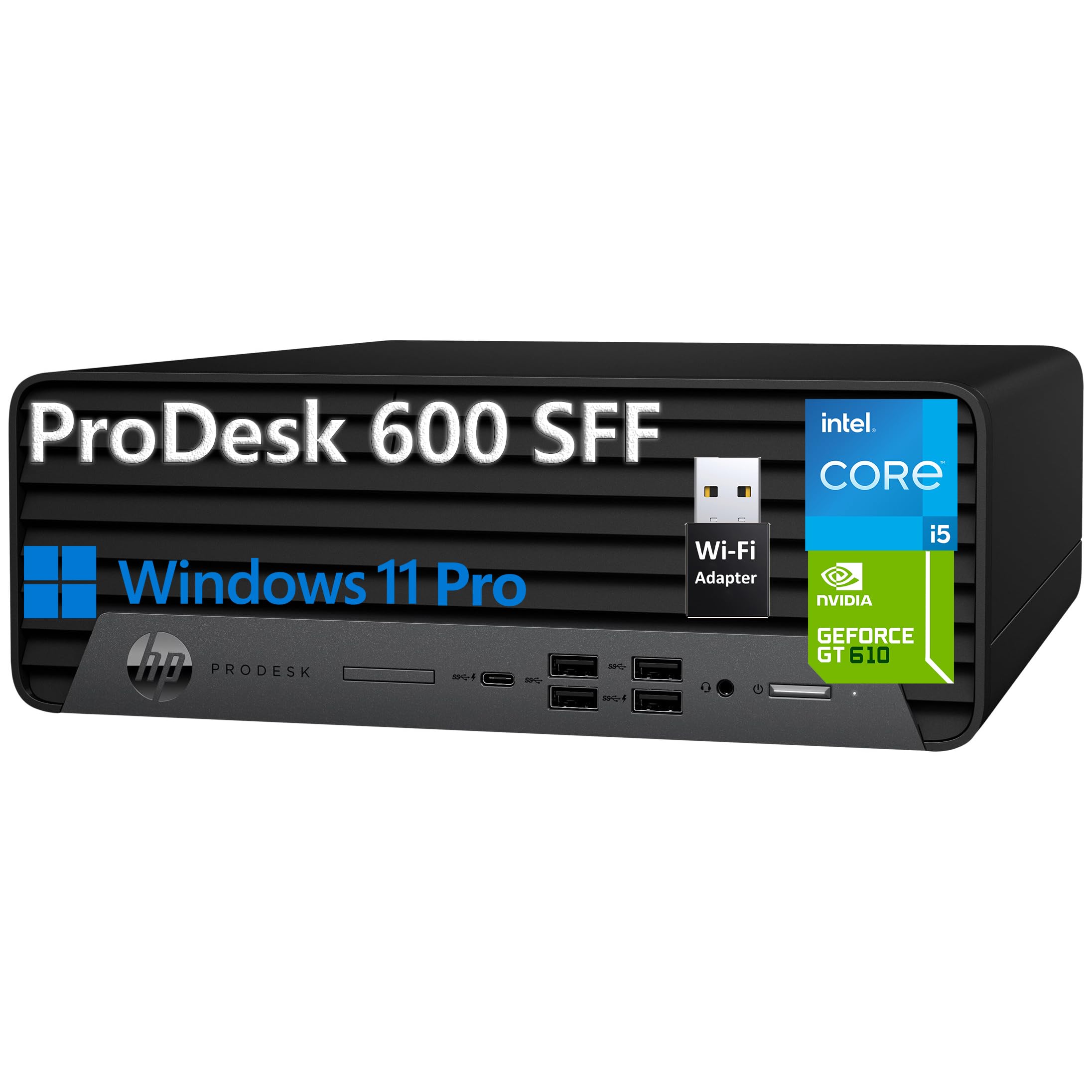 Amazon.com: HP ProDesk 600 G6 SFF Desktop PC, Intel i5-10400F