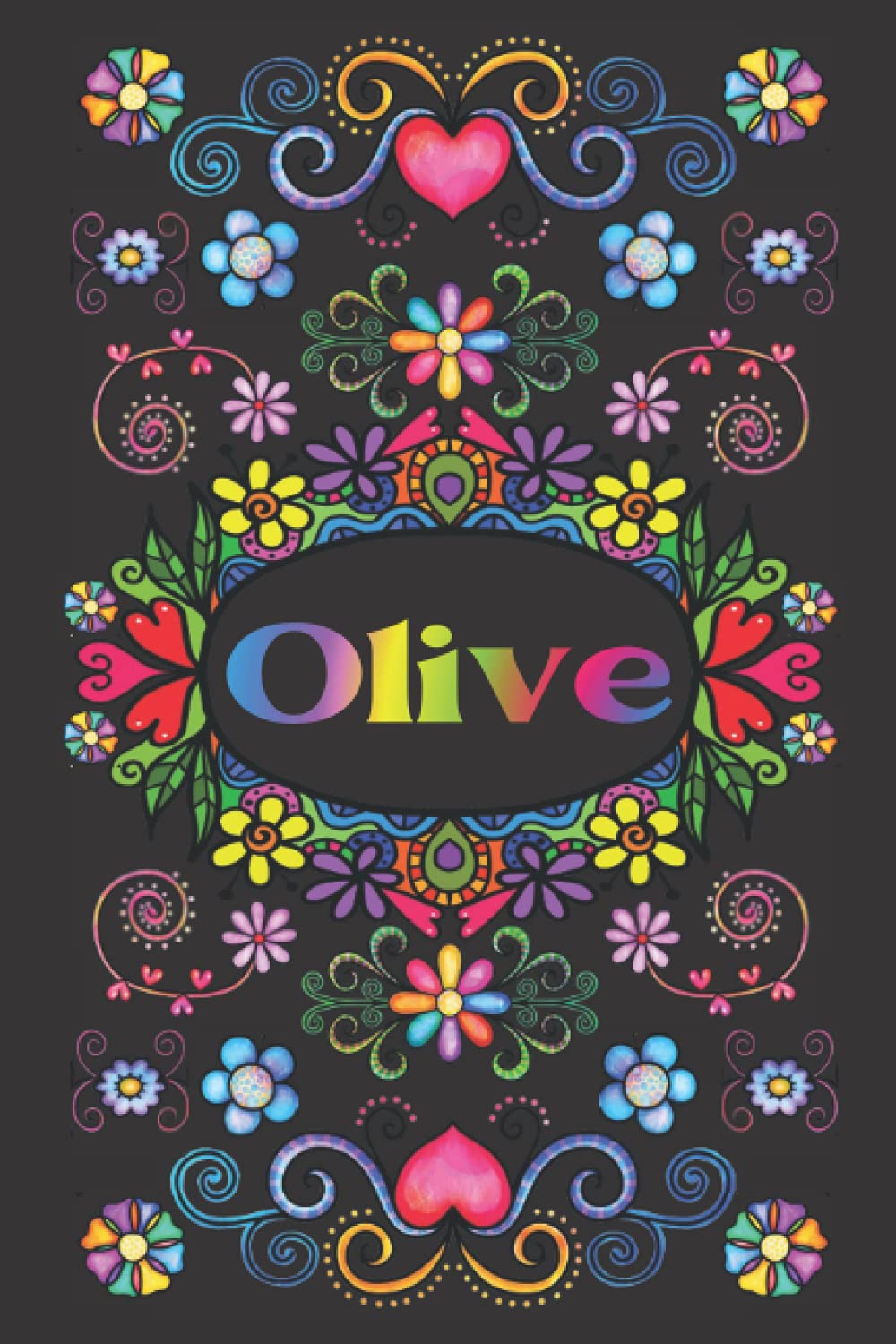 PERSONALIZED OLIVE GIFT: Olive Name Journal For Girls and Women (Lined Notebook Present for Kids, Teenagers and Adults)