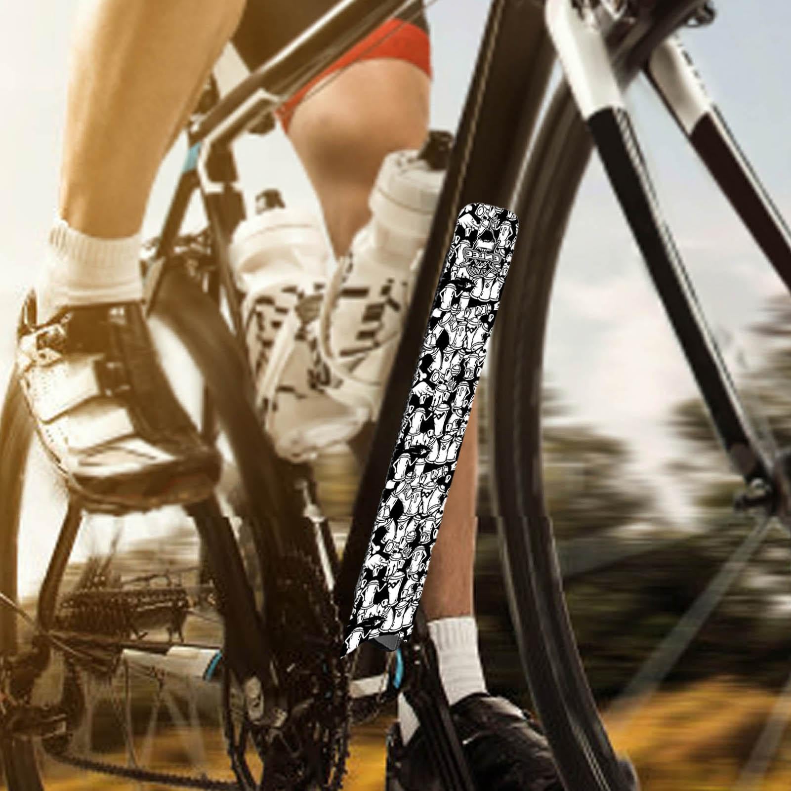 Protecteur De Chaîne De Vélo, Autocollants Pour Cadres De Vélo - Bande De Protection De Vélo | Autocollants Pour Cadre, Protégez Le Vélo Des Collisions Et Des Rayures, Design En Forme De