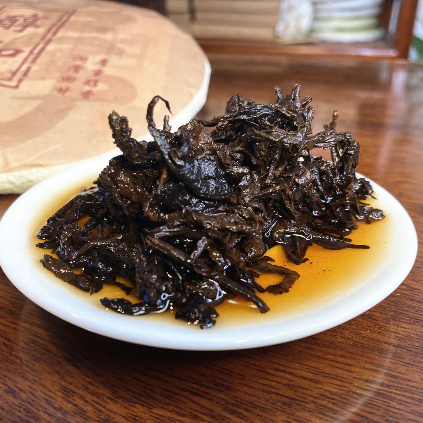 Sfermentowana Herbata Pu'er Z Yunnan - Dojrzała Herbata Banzhang Stare Drzewo, Czarna Herbata 357g Naturalny Smak
