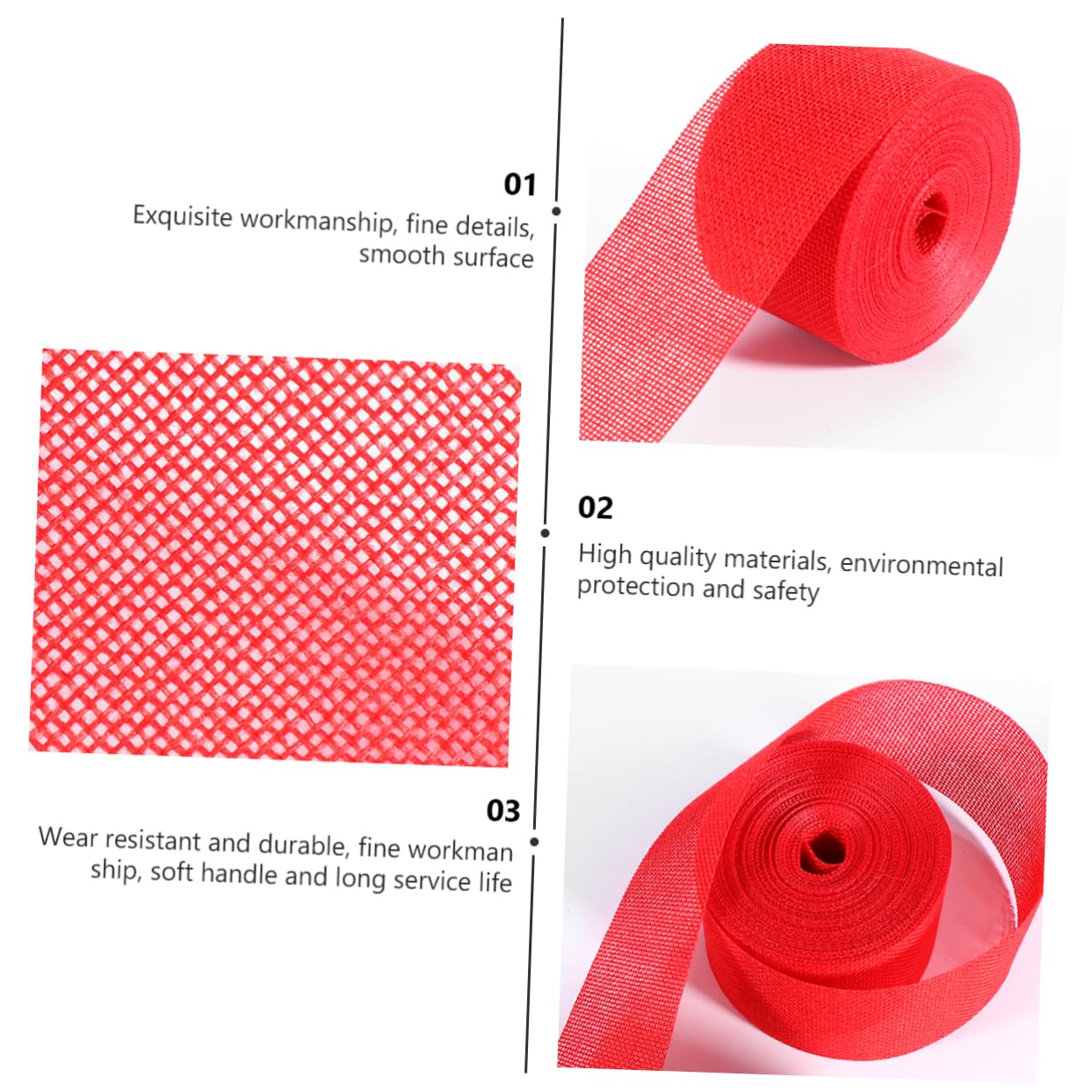 ABOOFAN 6rollos Cintas De Envoltura De Para Decoración Navideña y Manualidades Rojo y Verde Para y Decoraciones