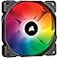 Corsair iCUE SP120 RGB PRO, RGB LED, Low-Noise, High Airflow, Case Cooling Fan (Single Pack), 120 mm