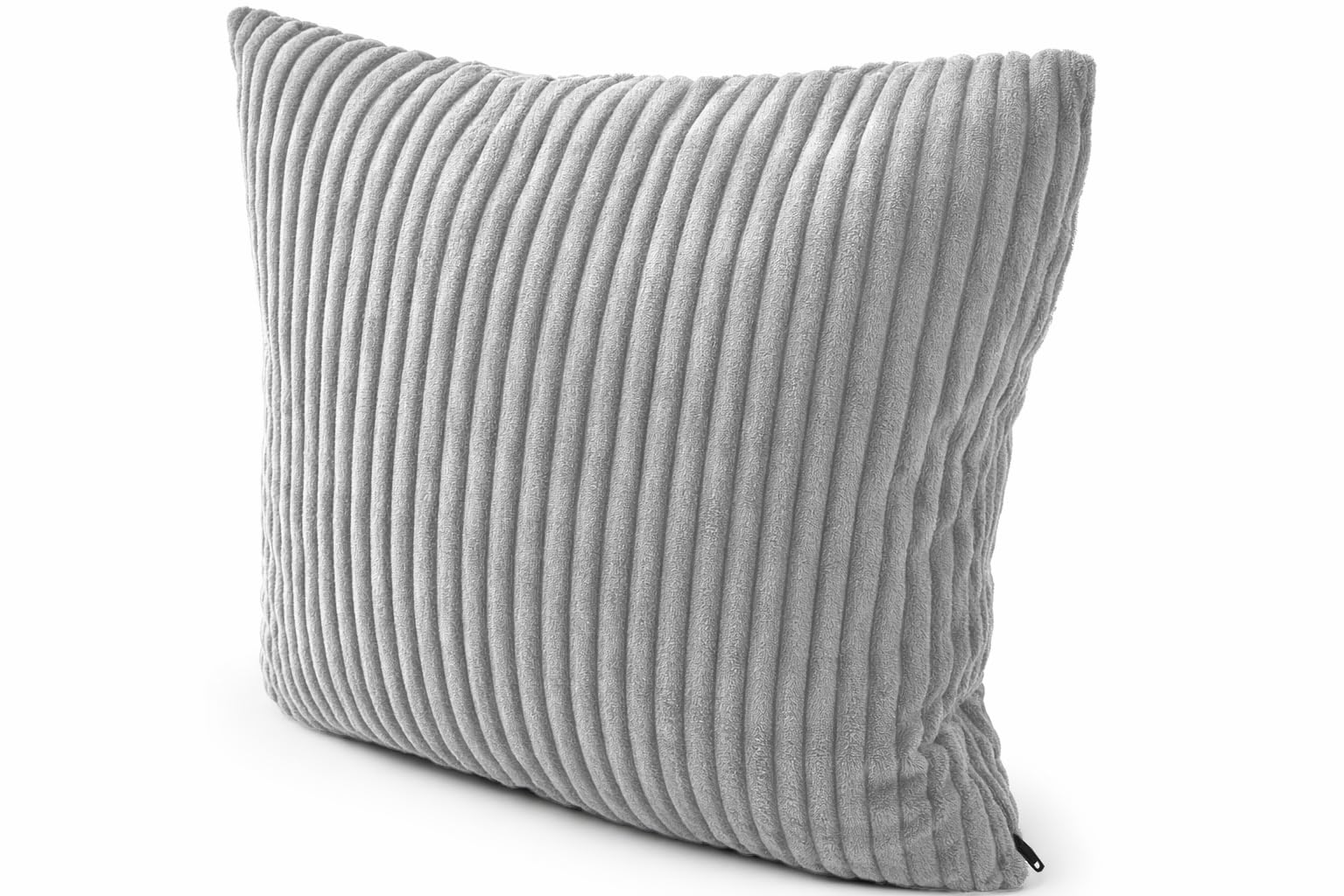POKAR Decorative Cushion 40 x 40 cm for Pallets | Removable and Washable Soft Corduroy Cover | Cushion for Sofa and Garden Furniture | Indoor and Outdoor Oeko-Tex | Grey-image-37