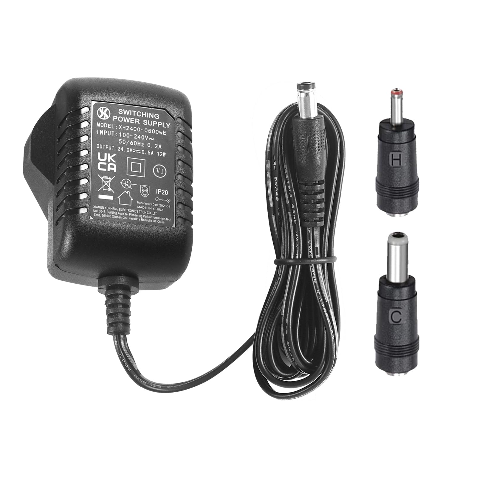 Security-01 AC to DC 24V 0.5A Power Supply Adapter, Plug 5.5mm x 2.1mm