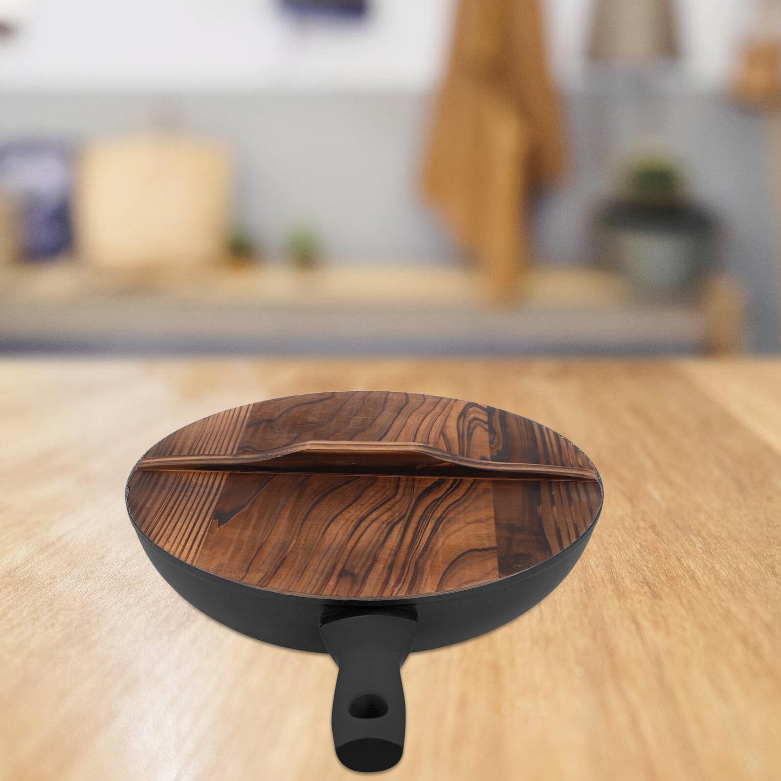 Coperchio in Legno per Pentola Anti-schizzi Antiscottatura