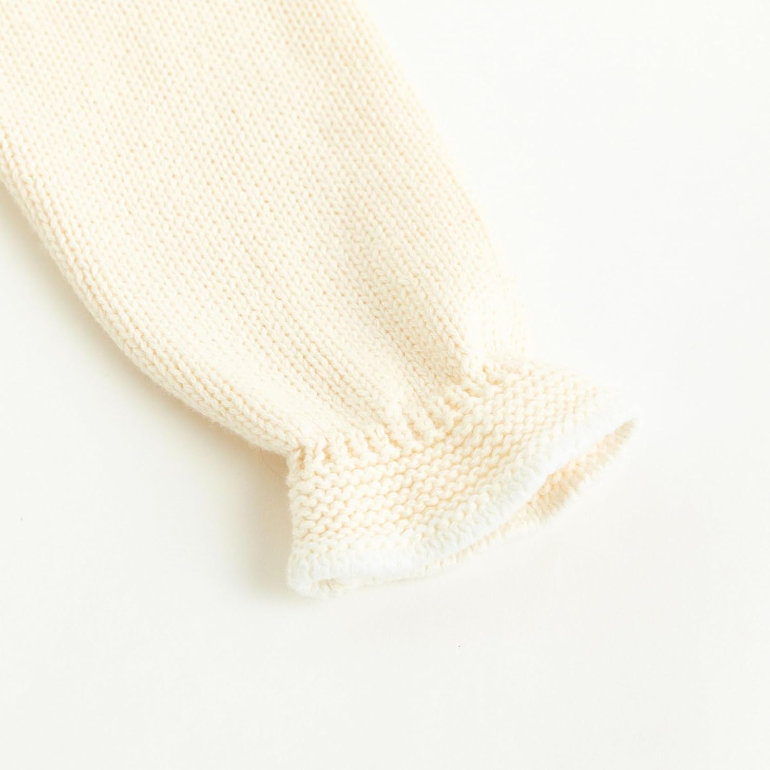 Simplee kids Baby Girls Kint Romper Fall Long Sleeve Rompers Newborn Baby Solid Overall Jumpsuit Outfits - Image 6