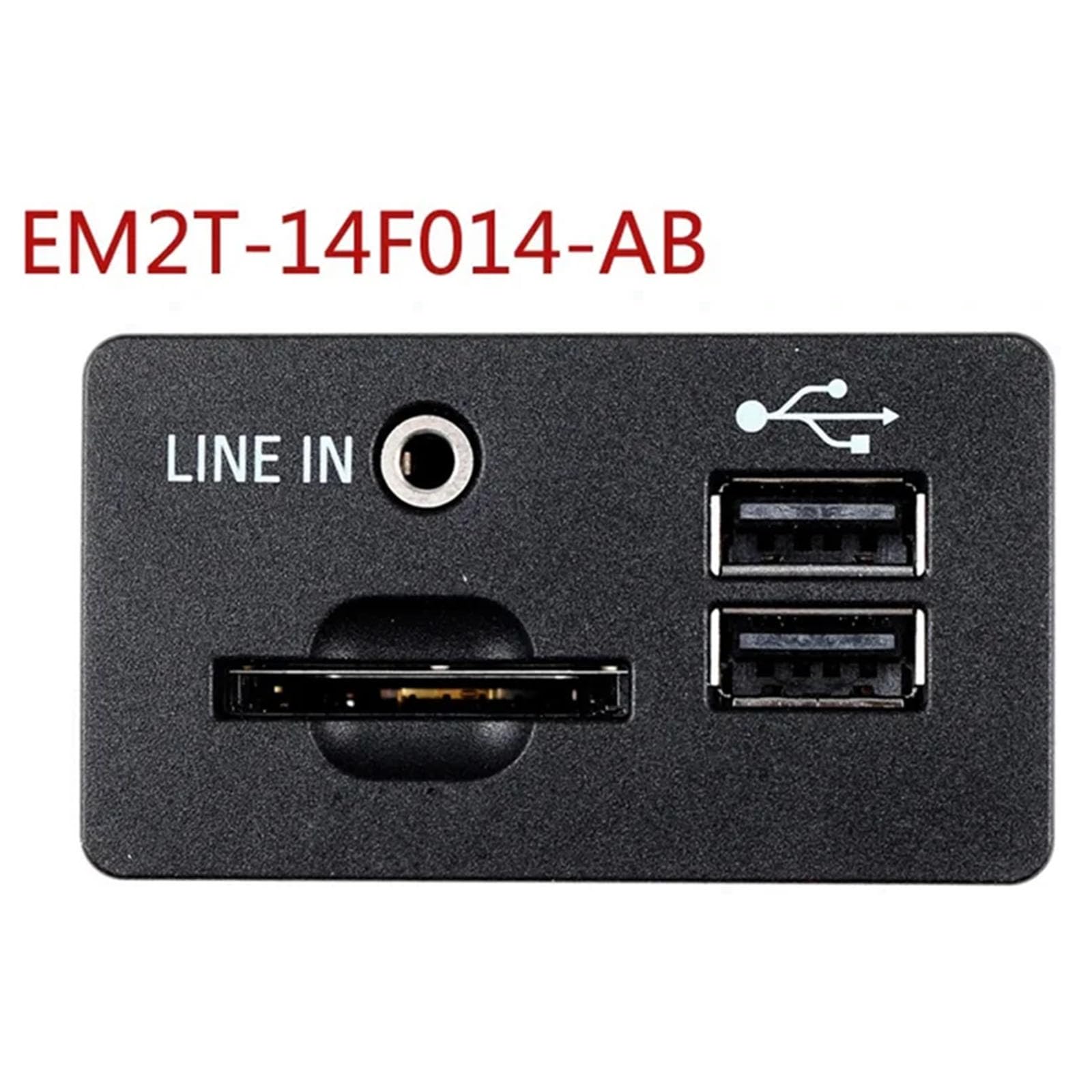 USB-Anschluss für Fahrzeuge sorgt für eine reibungslose Klangwiedergabe während der Fahrt oder auf Reisen EM2T14F014AB USB-Port