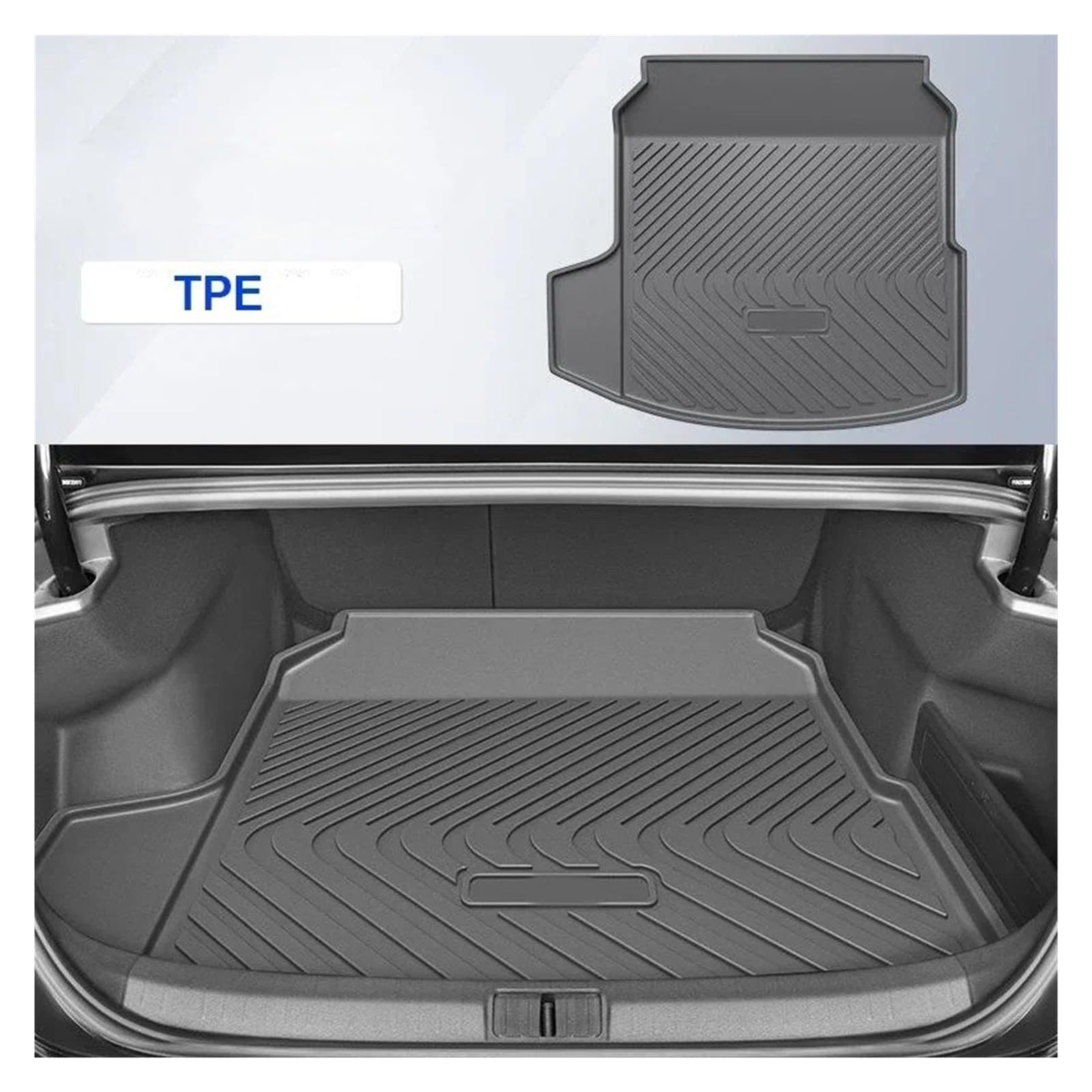 Kofferraumwanne Für Nissan N7 2025 2026 2027 Auto Kofferraum Matte TPE Teppich Lagerung Pad Fracht Tablett Kissen Schutzfrachtmatte