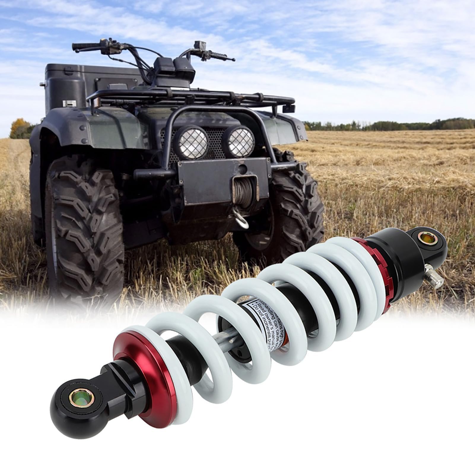Amortyzator, Sprężyna Zawieszenia Tylnego Amortyzatora 290 Mm Pasuje do Dirt Pit Bike ATV
