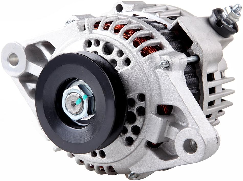 Alternators ECCPP 13644 for Nissan D21 Pickup 2.4L 1995 1996 1997 60A/12V CW 1-Groove Pulley IR/IF 13644 113197