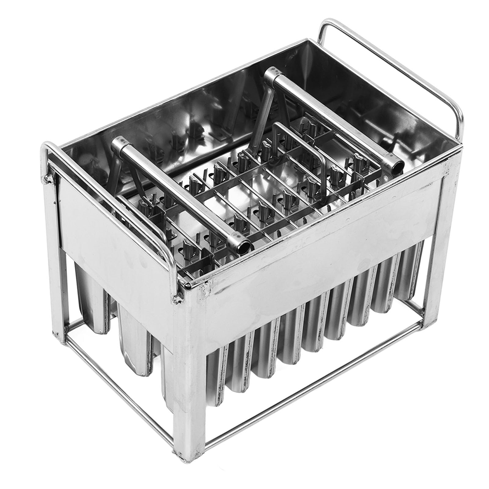 para Moldes para Polos de Hielo, Acero Inoxidable, Resistente, Duradero, Reutilizable, Versátil, para Helados DIY, para Pasteles, Capacidad de 30 Piezas