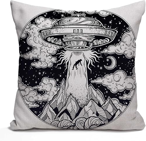 Miniatura 20 de Nphuriy Funda de almohada decorativa para cámara antigua, fundas de almohada de algodón y lino para interiores y exteriores, fundas de cojín Multi