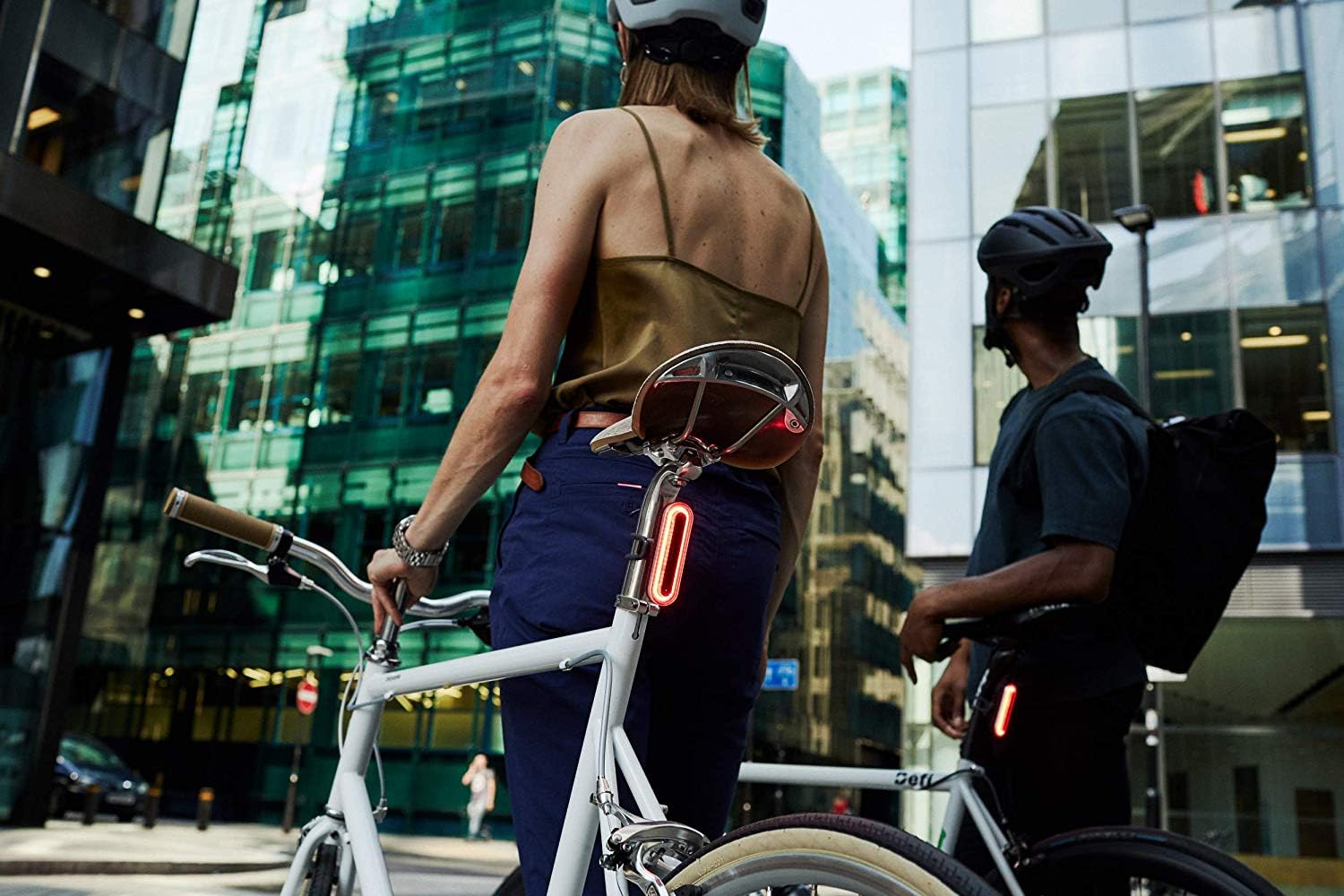 Luci Bici Cycleafer Ricaricabili USB - Anteriore E Posteriore LED Super Luminose, Per Sicurezza Notturna - Foto 5