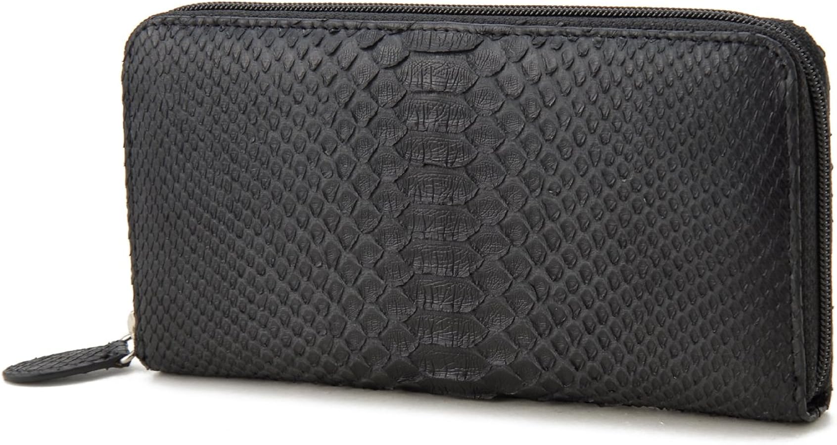 Amazon | [PYTHON パイソン] [ヘビ革財布] ヘビ ラウンドファスナー長