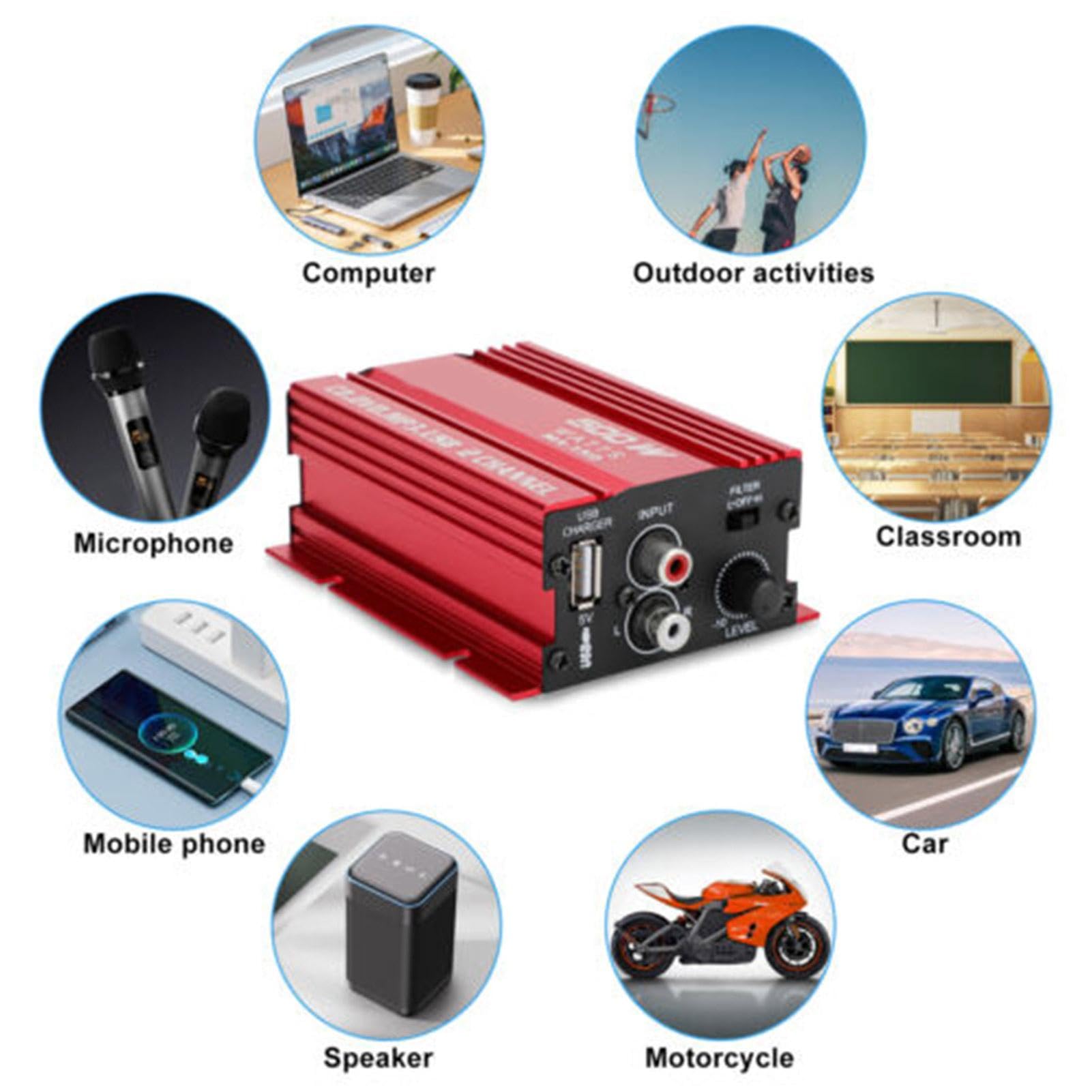 REALM レルム　パワーアンプ　2CH レア品　カーオーディオ REALM レルム パワーアンプ 2CH レア品 カーオーディオ