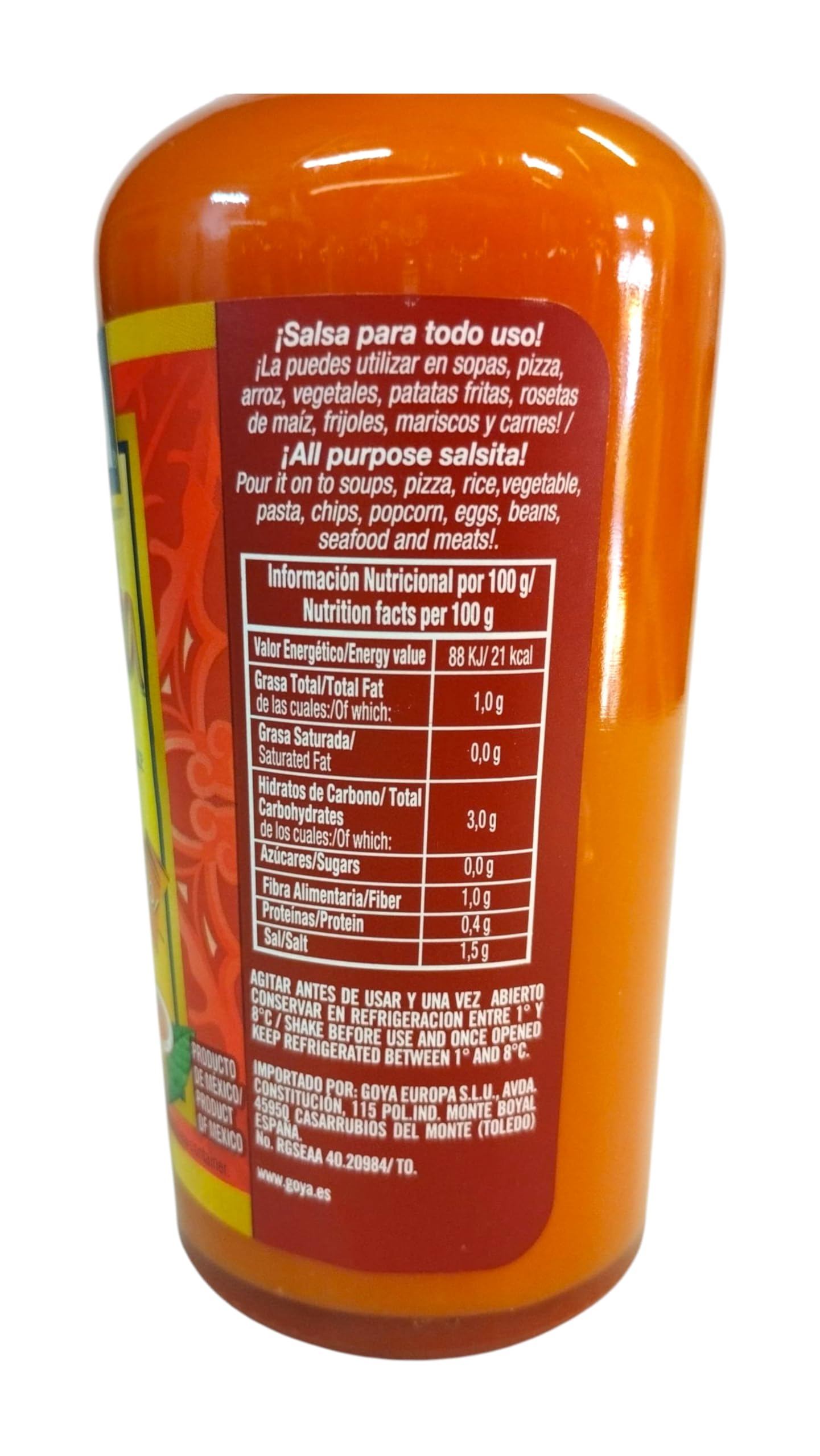 GOYA SALSITA PICANTE HABANERO 226 ML