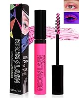 Vista 9 de Máscara de pestañas de color con brillo UV, volumen y longitud, 3 unidades, amarillo, verde, naranja, resistente al agua, para pestañas, rizado