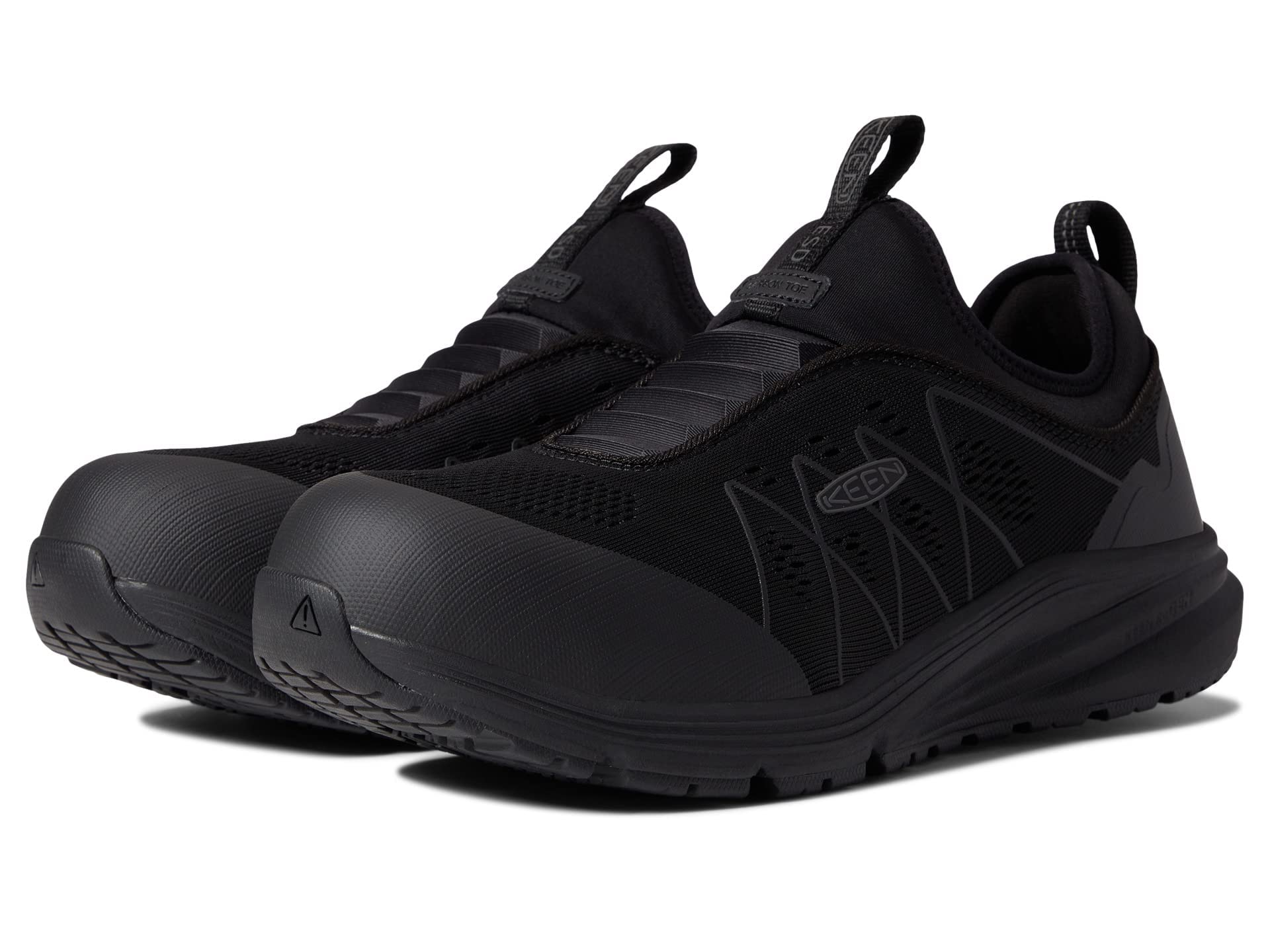 Men's Vista Energy Shift Low Height Composite Toe ESD Slip On Industrial Work Sneakers, Black/Black, 11.5, Black/Black, 11.5-image-43