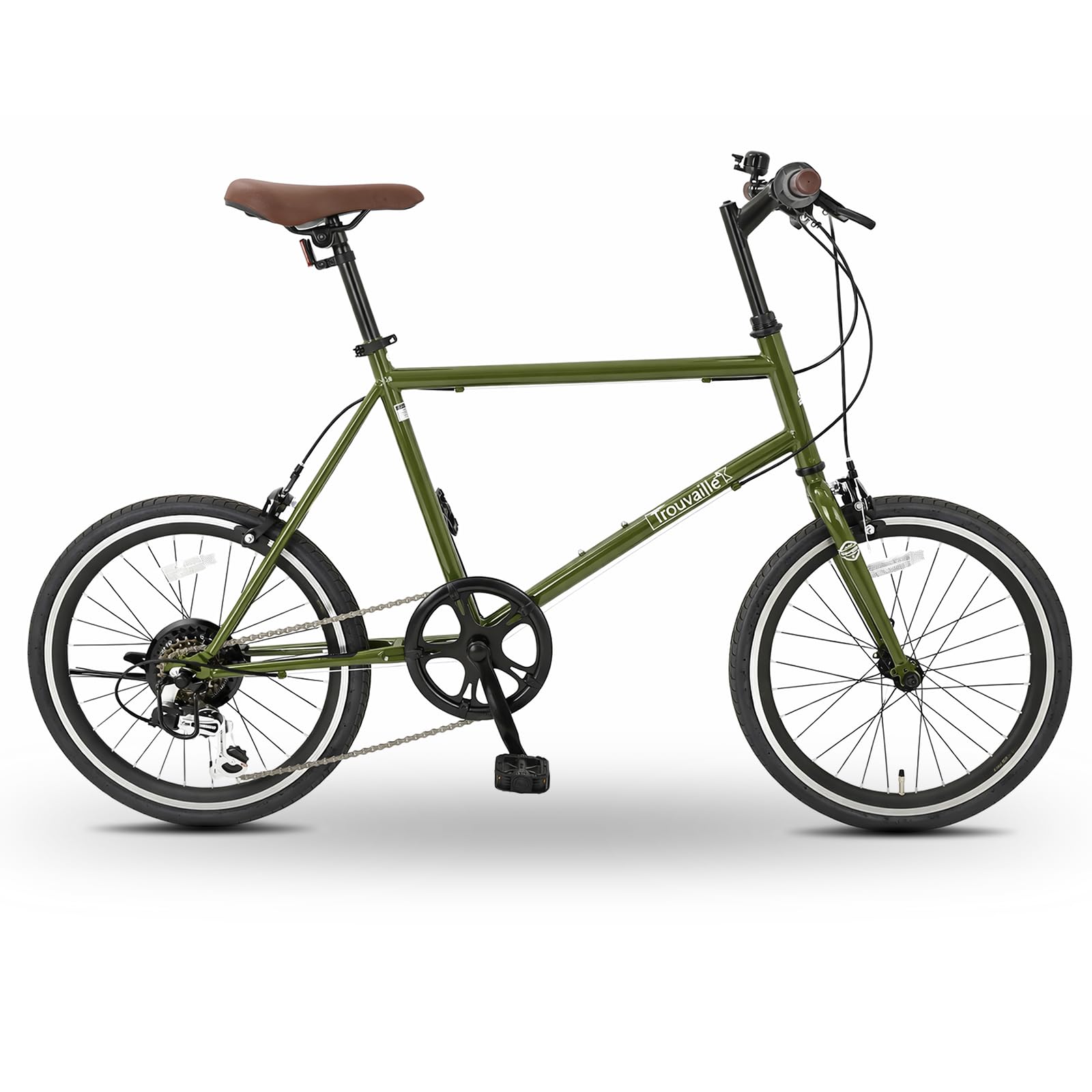 Amazon | 自転車 20インチ 小径車 スポーツタイプ ミニベロ 6段ギア