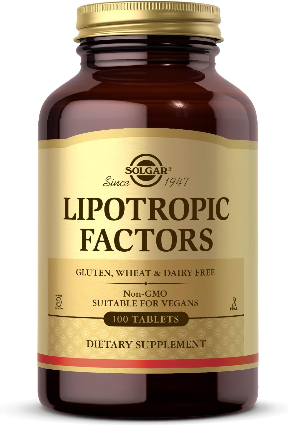 Lipotropic Factors Tablets, 100 Count