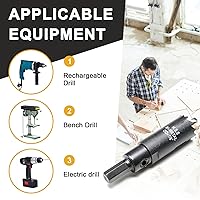 Vista 248 de Sierra perforadora de 4 1/8 pulgadas (4.134 in) para madera y plástico, broca de núcleo de cortador de agujeros bimetálico HSS para paneles de yeso