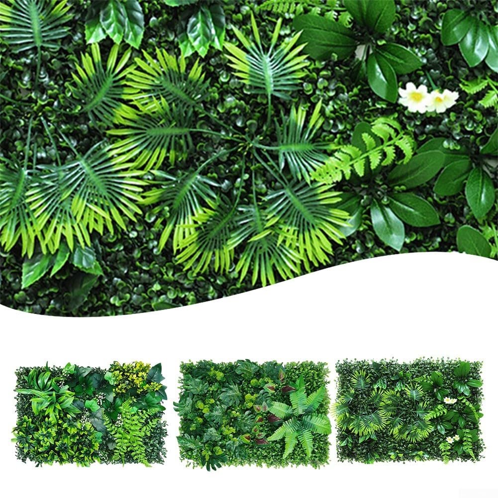 Künstliche 3D-Pflanzen-Wandpaneele – UV-beständig, 152x51 Cm, Als Sichtschutz & Deko