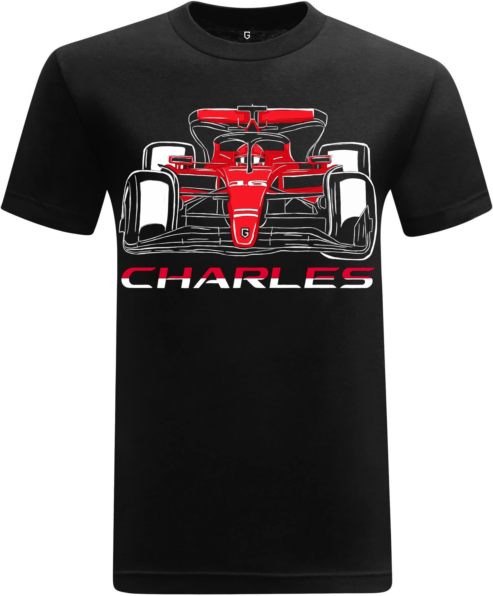 Game GarmentFormula Racing Driver Fuel Race Car Sports Fan Men's Graphic T-Shirt