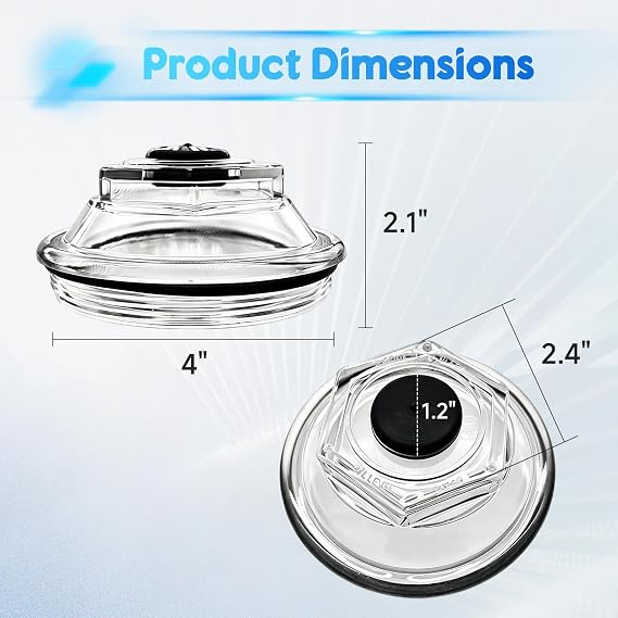 iFJF 8Pcs 21-36 Oil Cap Kit Replacement for Dexter 9K 10K 12K Trailer Axles