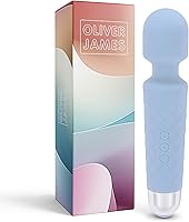 Vista 24 de Oliver James Vibrador de Varita para Mujeres - Vibrador Dildo de Juguete para Adultos Silencioso con 20 Patrones y 8 Velocidades Batería de 6