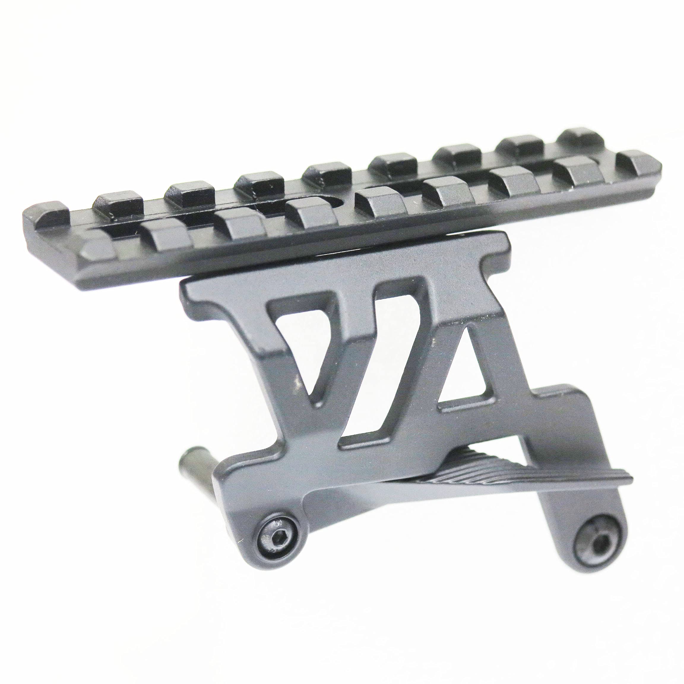 5KU Optic Scope Mount for AW Custom, Tokyo Marui, WE Hi-Capa 4.3 & 5.1 Airsoft GBB (Black)