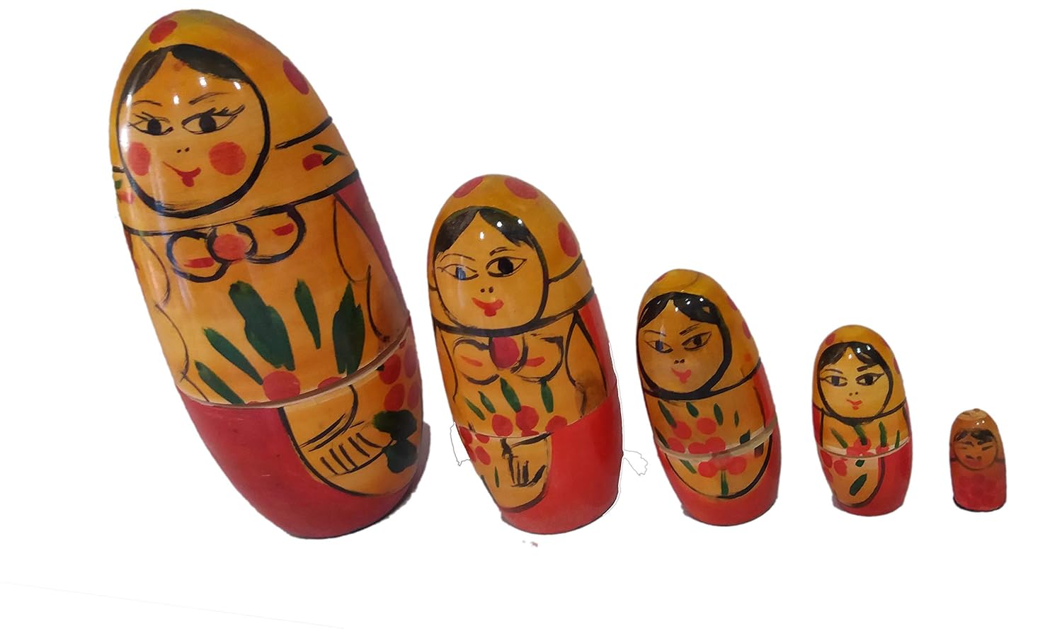 KUMUTHA Collections Traditional Indian Wooden Nesting Doll Amazon.in