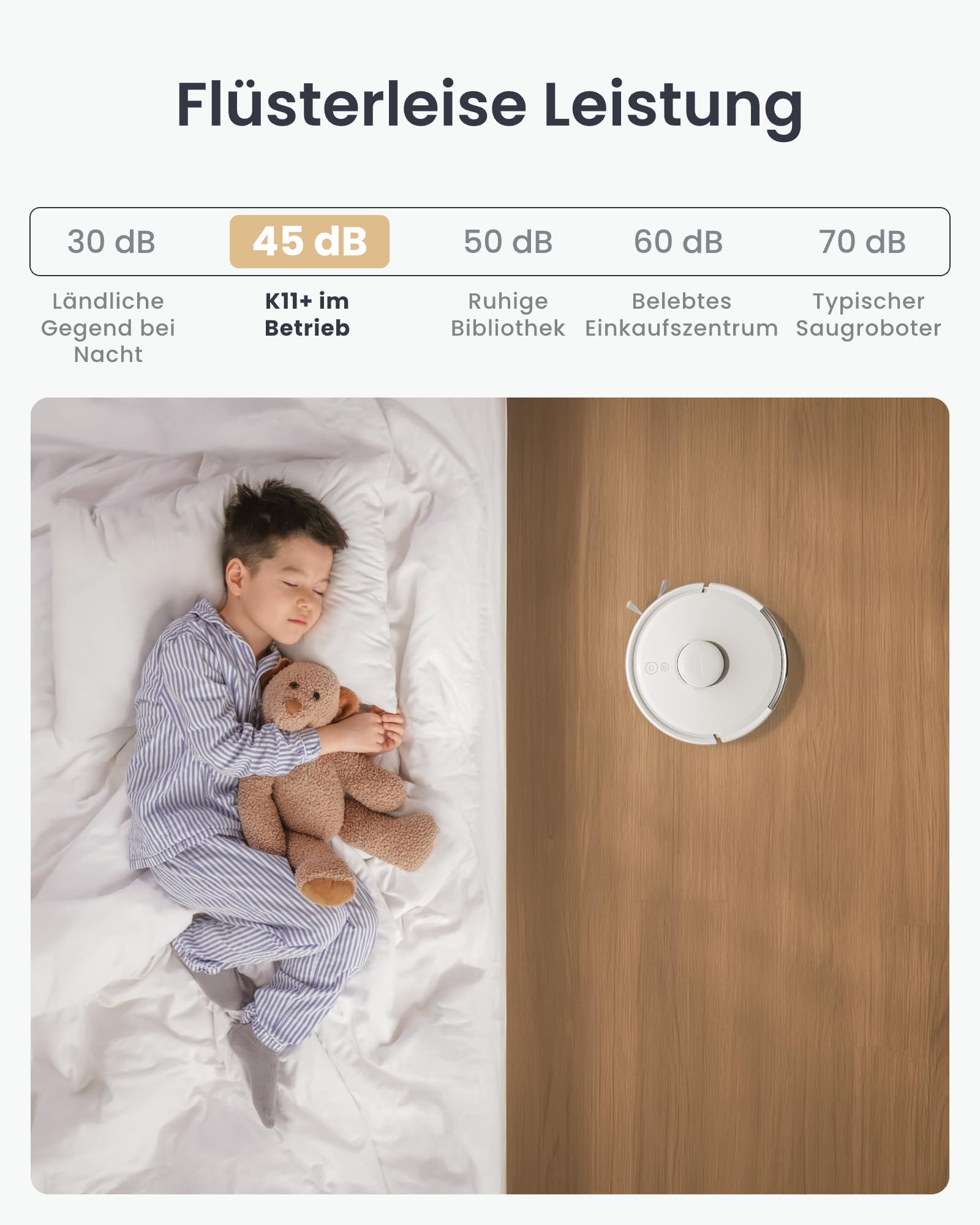 SwitchBot K11+ Saugerroboter mit Mopp, 6000Pa Saugkraft, 90 Tage Staubauffang, Selbstentleerung, LDS Smarte Kartierung, schlankes 3,6" Design, kompatibel mit Apple Home, Alexa, Google Home und Matter