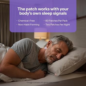 Sleep Patch - Drug-Free, Melatonin-Free - 60 Pack