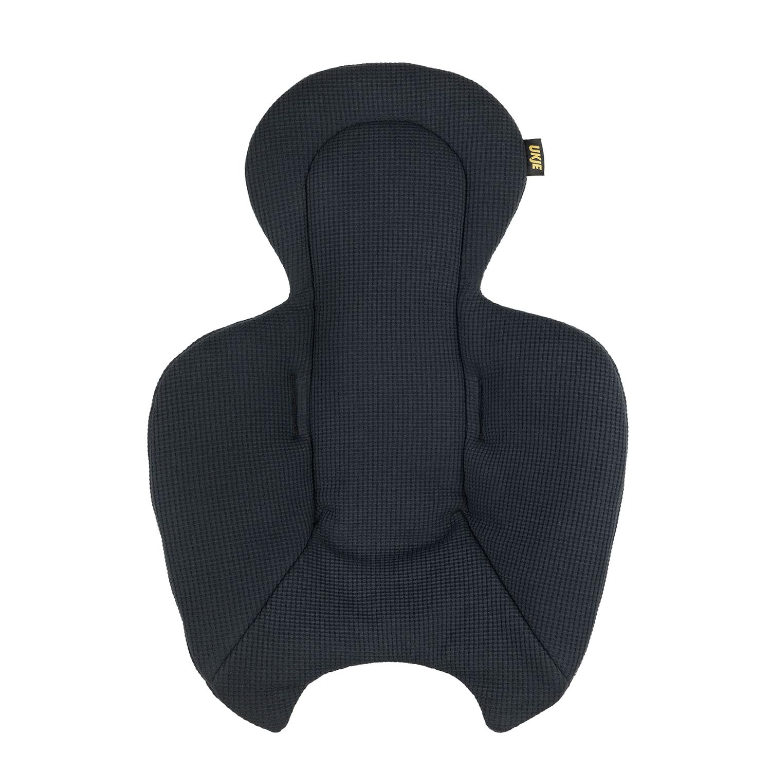 UKJE Inserto per Altalena Neonato Compatibile con mamaRoo 5 e RockaRoo | Rivestimento Morbido Reversibile | Facile da Installare e Lavare | Accessori per Sdraietta e Baby Bouncer, Nero