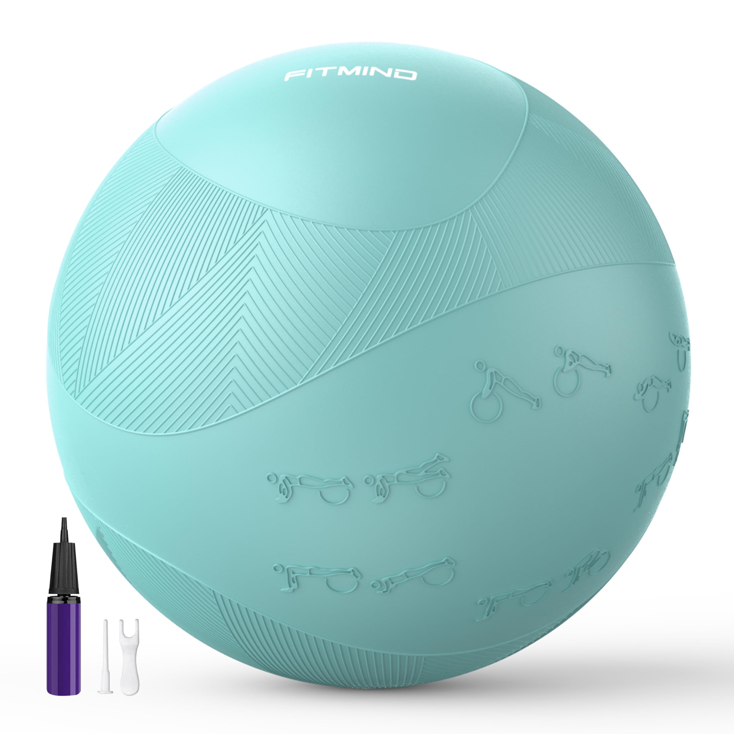 FITMIND Textured Yoga Ball