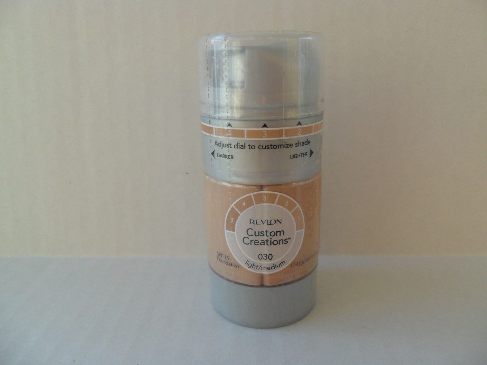 REVLONCustom Creations Foundation, Light Medium 030, 1 Ounce