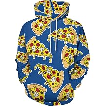 Pizza Hoodie Novelty Hoodies 3d Printed Pullover Casual Sweatshirts