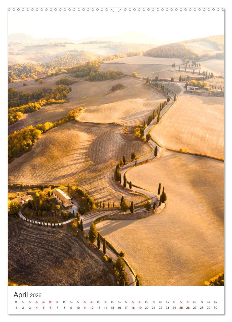 Farbenfrohes Italien (hochwertiger Premium Wandkalender 2026 DIN A2 hoch), Kunstdruck in Hochglanz: Bella, bella Italia! (CALVENDO Orte)
