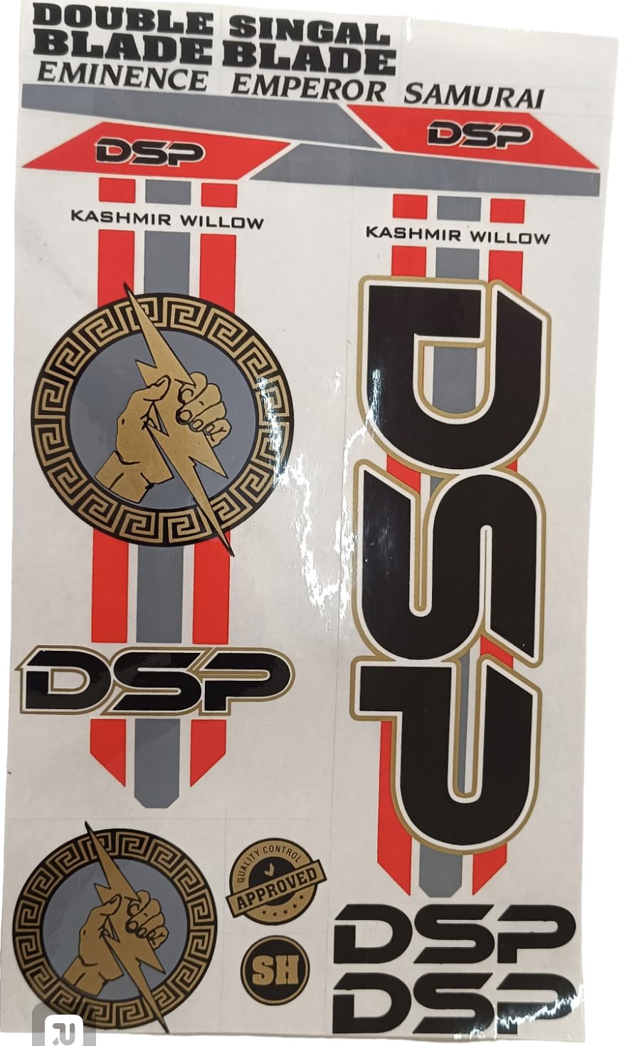 DSP Cricket Bat Stickers Red (B0D28RGG2J) Amazon Price History, Amazon Price Tracker
