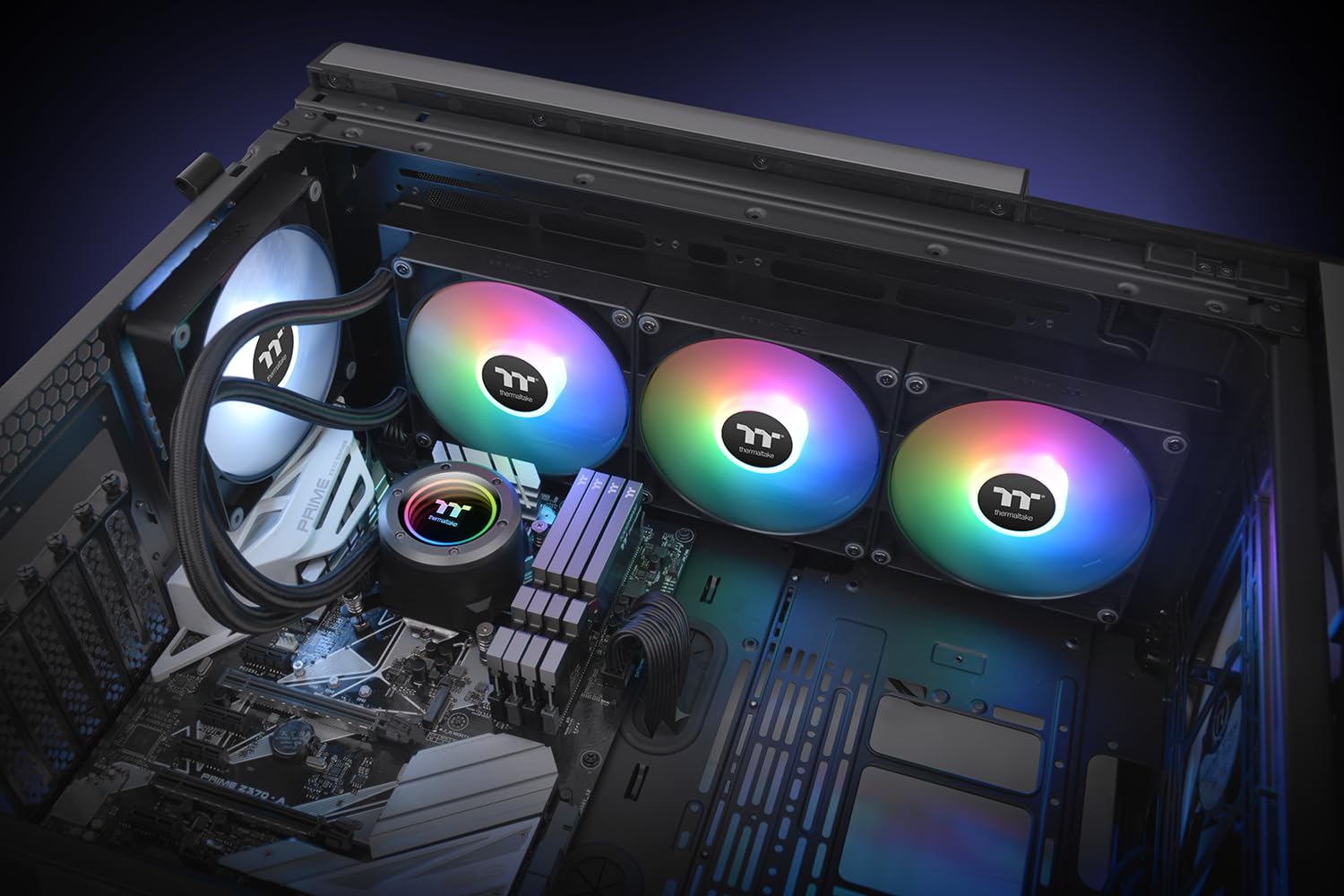 Amazon | Thermaltake TH420 V2 ARGB Sync オールインワン 420mm 水冷 